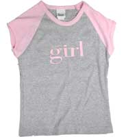 T-Shirt Pink/Grey